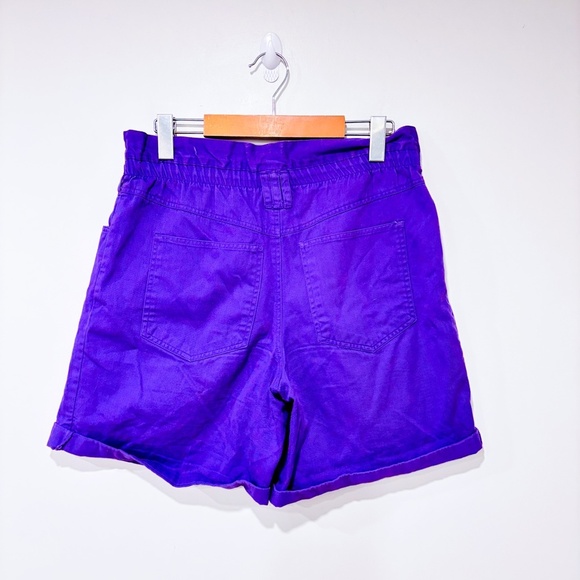 Vintage purple high rise shorts - Picture 5 of 5